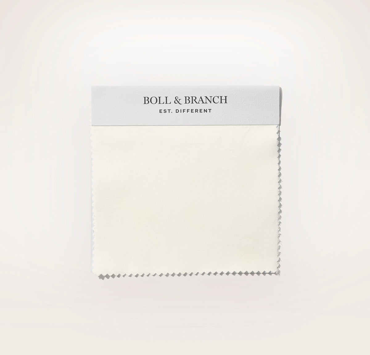 Percale Vintage Washed Fabric Swatch - Vintage Cream