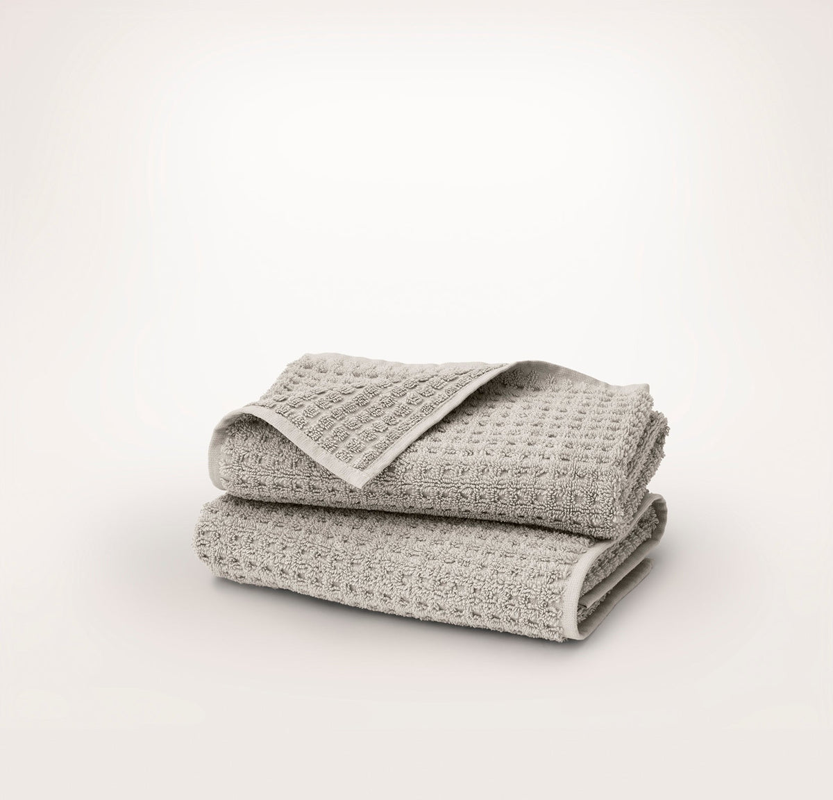 Turkish Waffle Hand Towels (Pair) - Pewter
